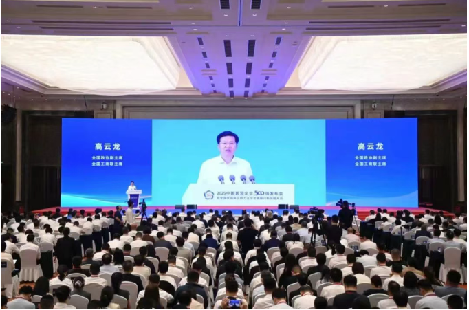 青山、振石、宏旺、甬金等上榜“2025中國民營企業(yè)500強”